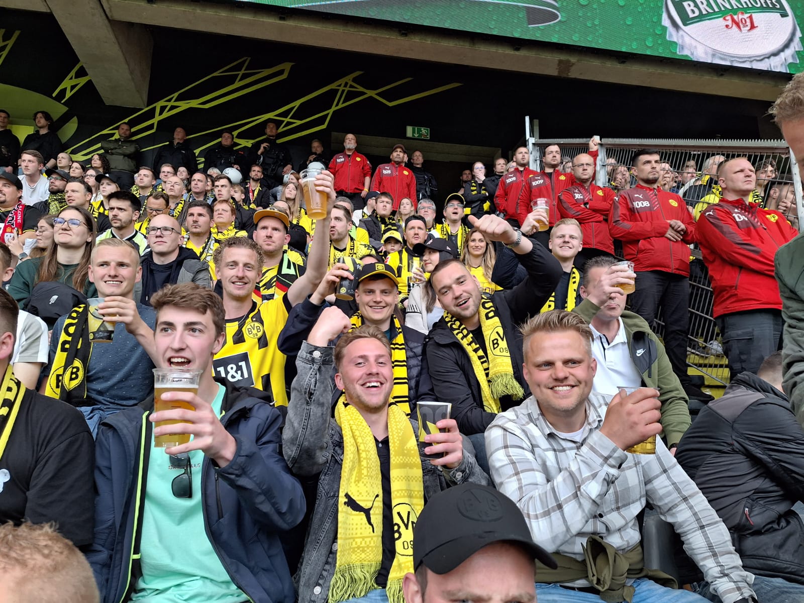 Voetbalwedstrijd Borussia Dortmund - Vfl Wolfsburg (6 - 0)
